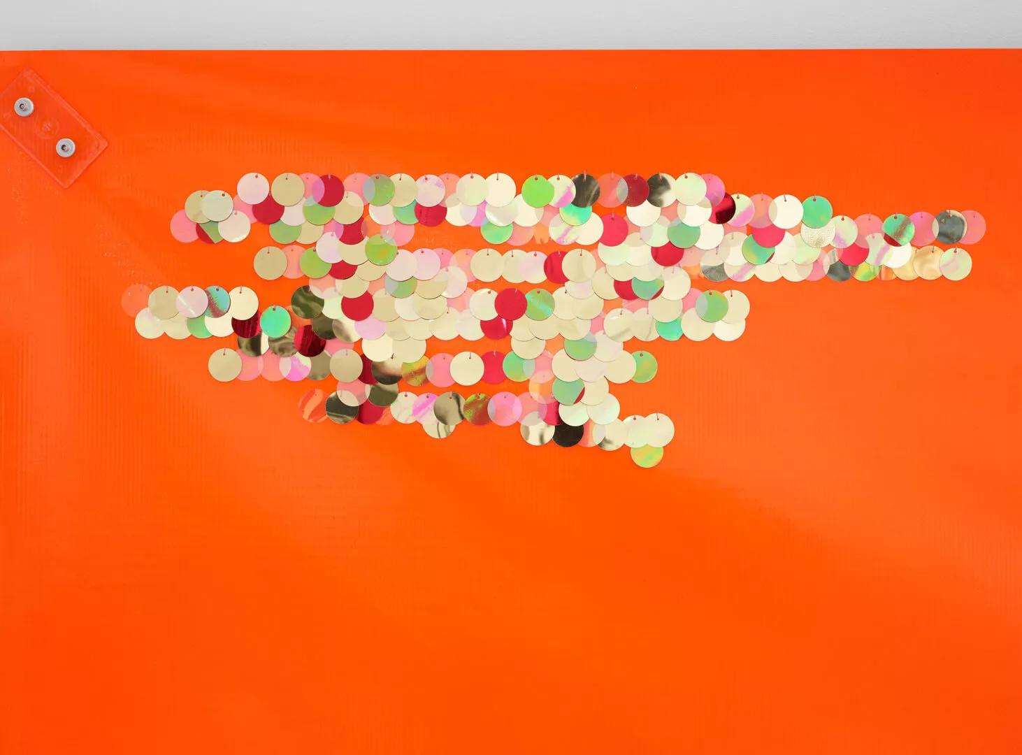 Thumbnail image for exhibition titled Sequin Light (Orange, with Kjerstin Rossi)