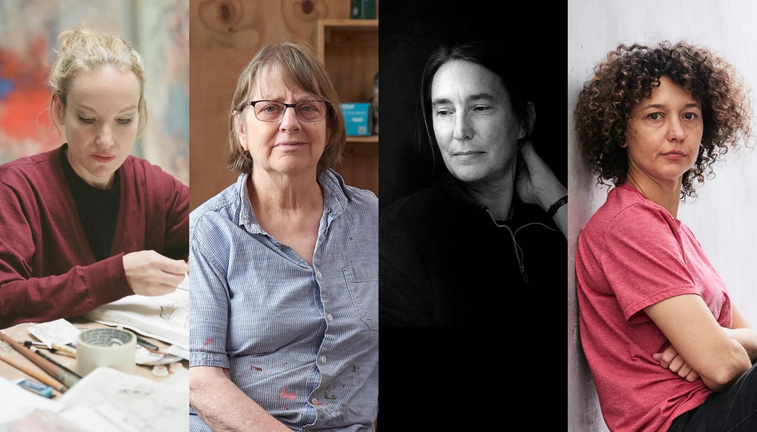 Hero image for article titled Ackermann, Barlow, Holzer, and Rottenberg in Art Basel OVR:2020