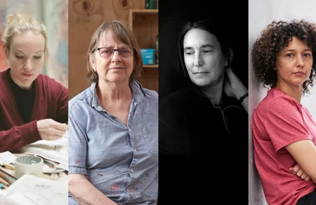 Thumbnail image for news titled Ackermann, Barlow, Holzer, and Rottenberg in Art Basel OVR:2020