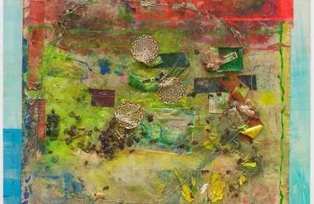 Thumbnail image for exhibition titled Frank Bowling and Sculpture
