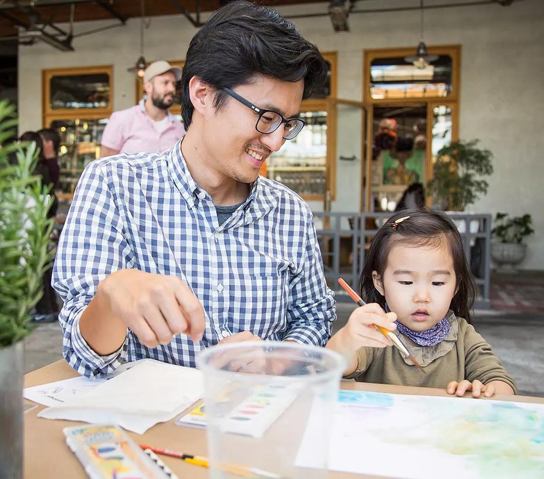 Hero image for event titled Family Studio Workshop: Playing with Abstract Representation