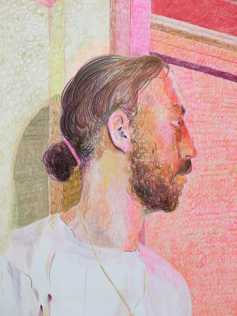 Thumbnail image for exhibition titled Doorway<br>(Janus ears and dog)