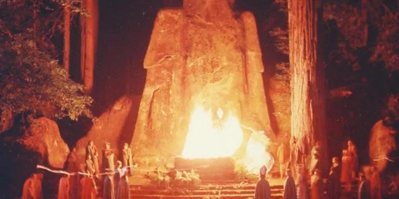 Hero image for event titled Utopia / Dystopia: Dark Secrets Inside Bohemian Grove