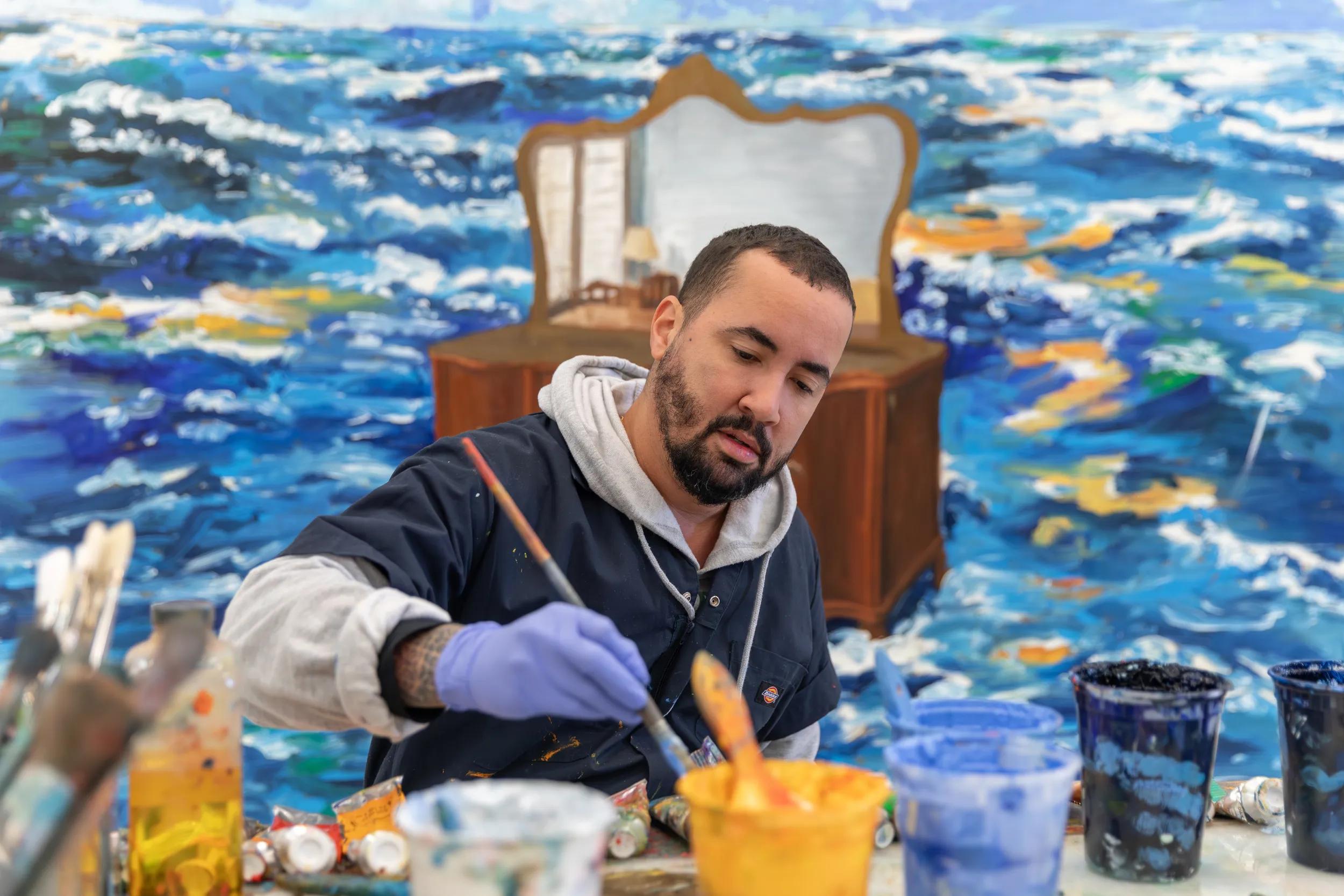 Hero image for event titled ‘How a Place Feels’: Meet Artist Angel Otero with Good Company Bruton