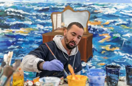 Thumbnail image for event called ‘How a Place Feels’: Meet Artist Angel Otero with Good Company Bruton