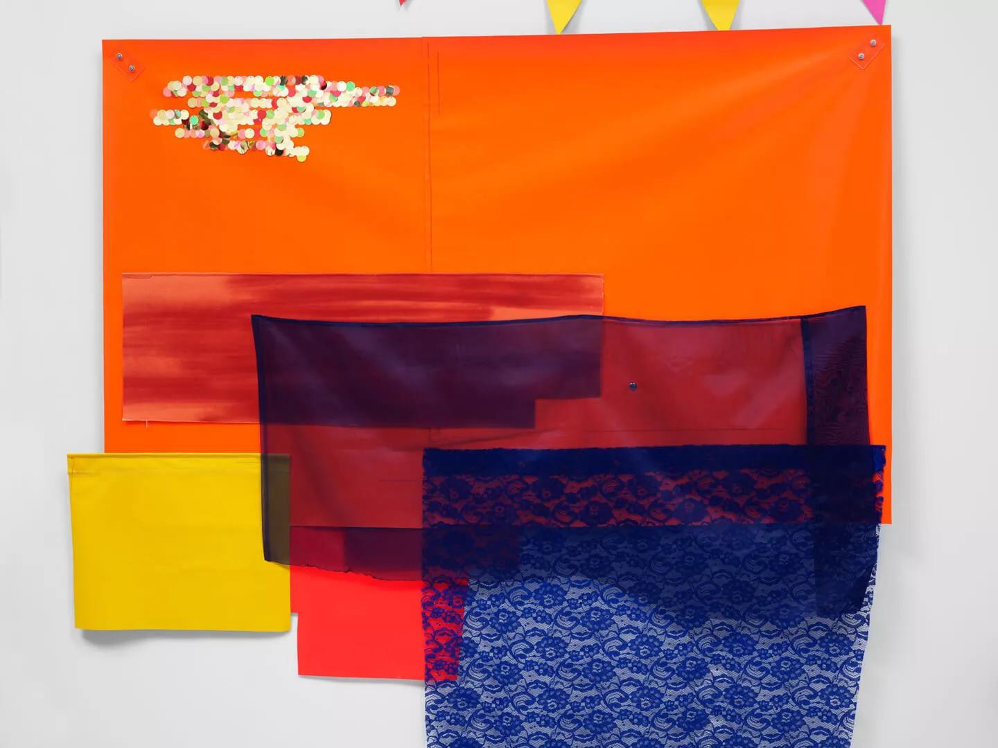 Thumbnail image for exhibition titled Sequin Light (Orange, with Kjerstin Rossi)