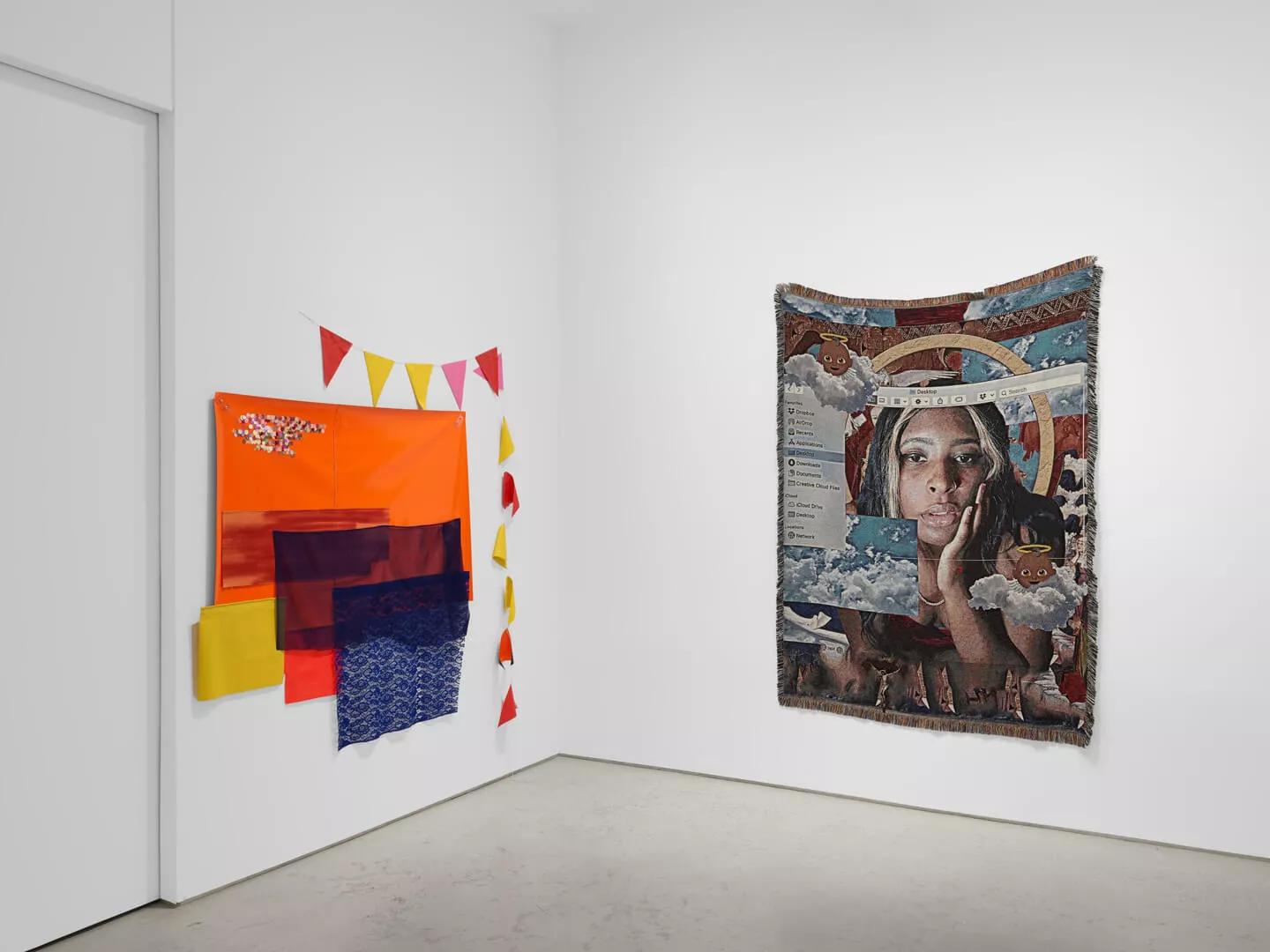 Thumbnail image for exhibition titled Sequin Light (Orange, with Kjerstin Rossi)