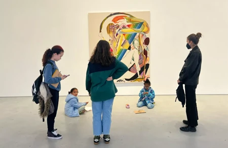 Thumbnail image for news titled Recent Learning Events in the Exhibition: ‘Christina Quarles. In 24 Days tha Sun’ll Set at 7pm’