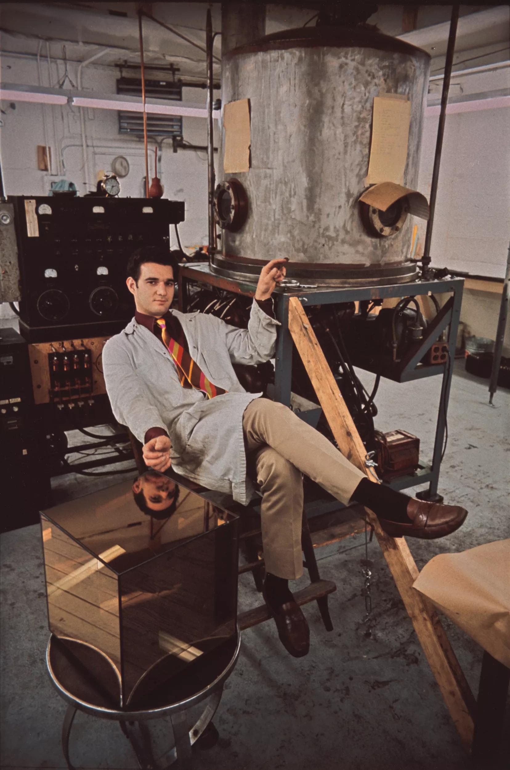 Hero image for event titled Public opening: ‘Larry Bell. Complete Cubes’