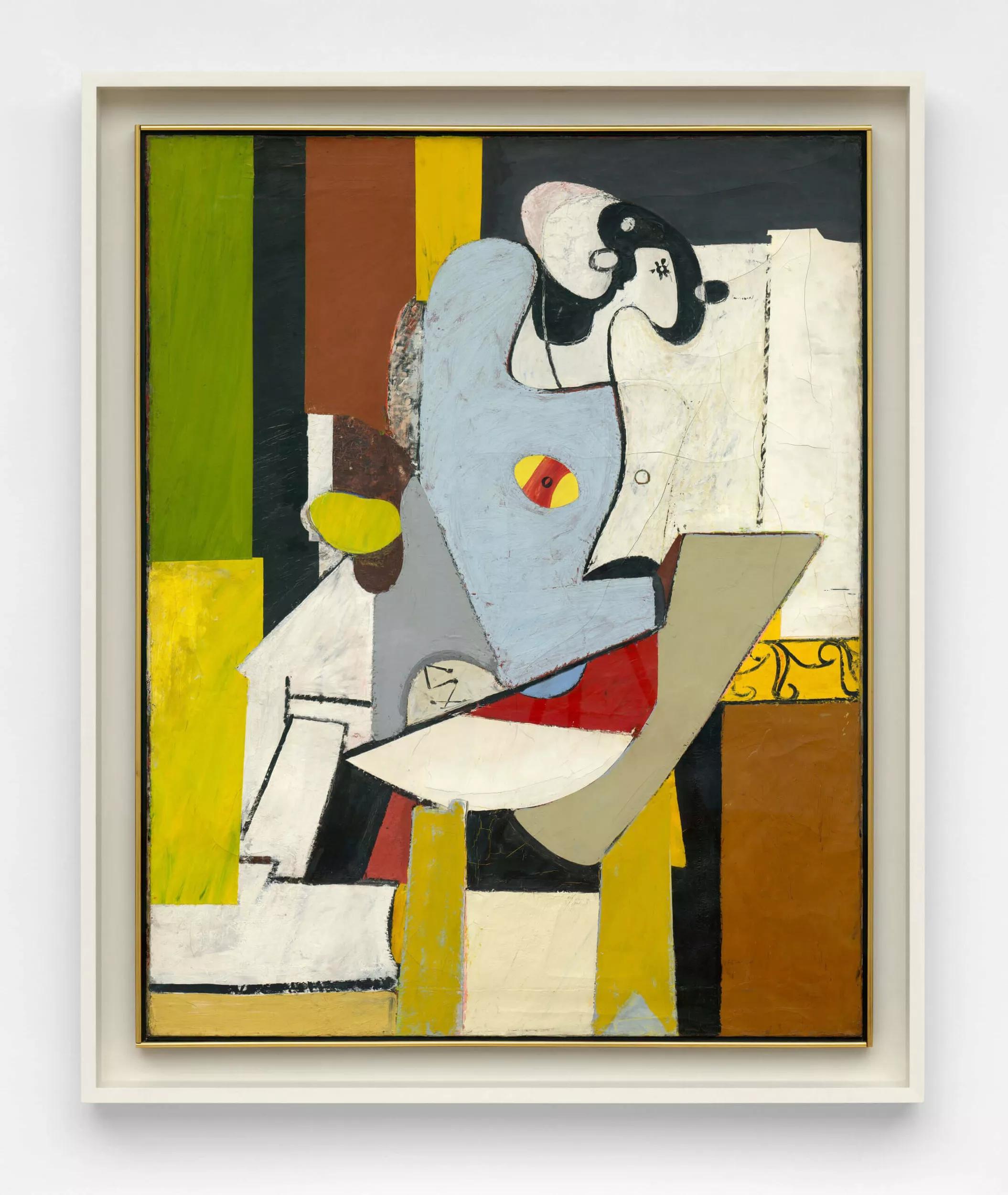 Thumbnail image for exhibition titled Blue Figure in Chair