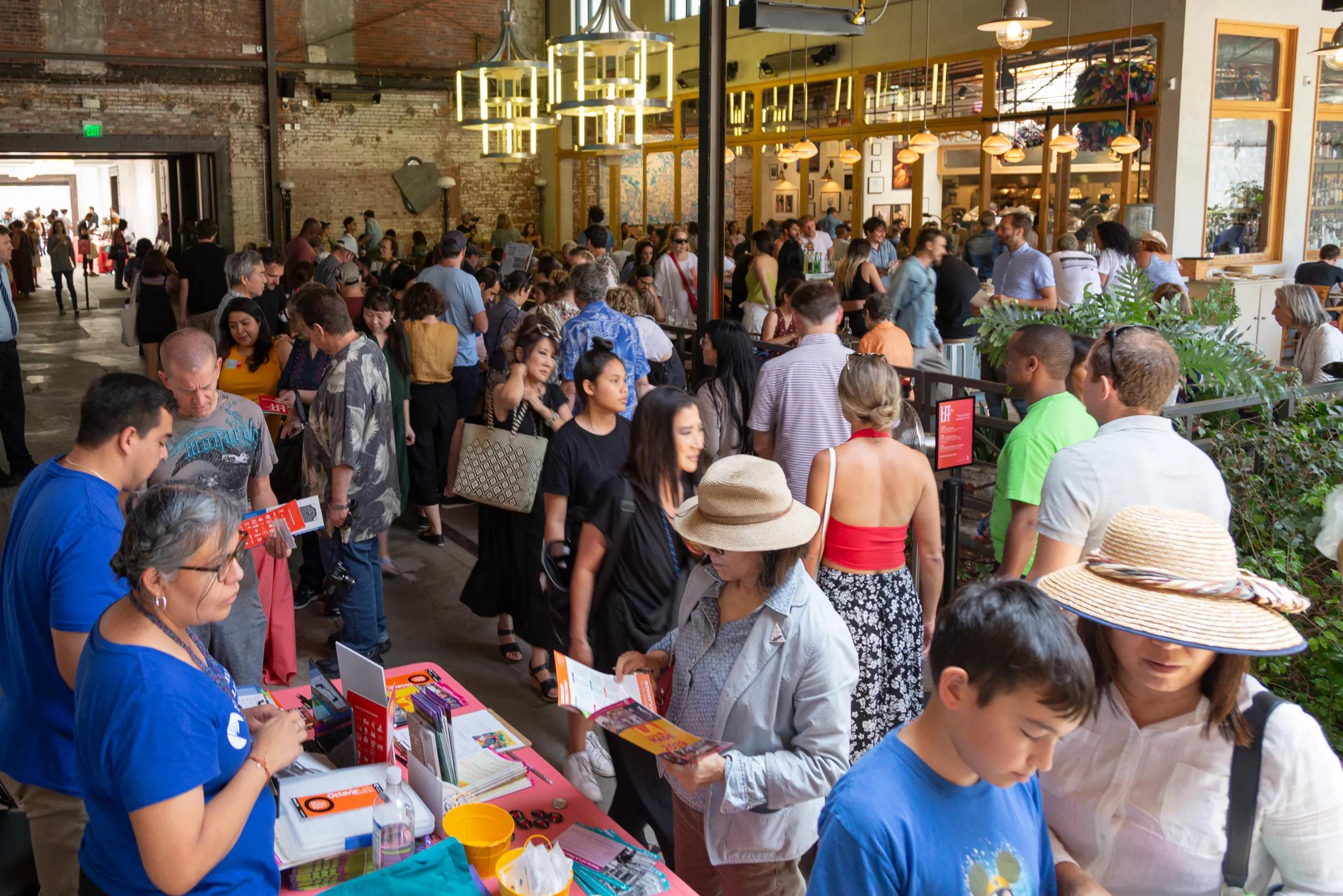 LITLIT (The Little Literary Fair), Hauser & Wirth Downtown Los Angeles, 2019. Photo: Noé Montes