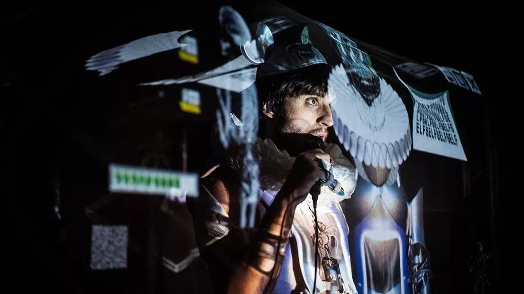 Hero image for event titled In Performance: ‘HA-M-LET’ from CalArts Center for New Performance