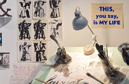Thumbnail image for exhibition titled William Kentridge<br>Self-Portrait as a Coffee-Pot