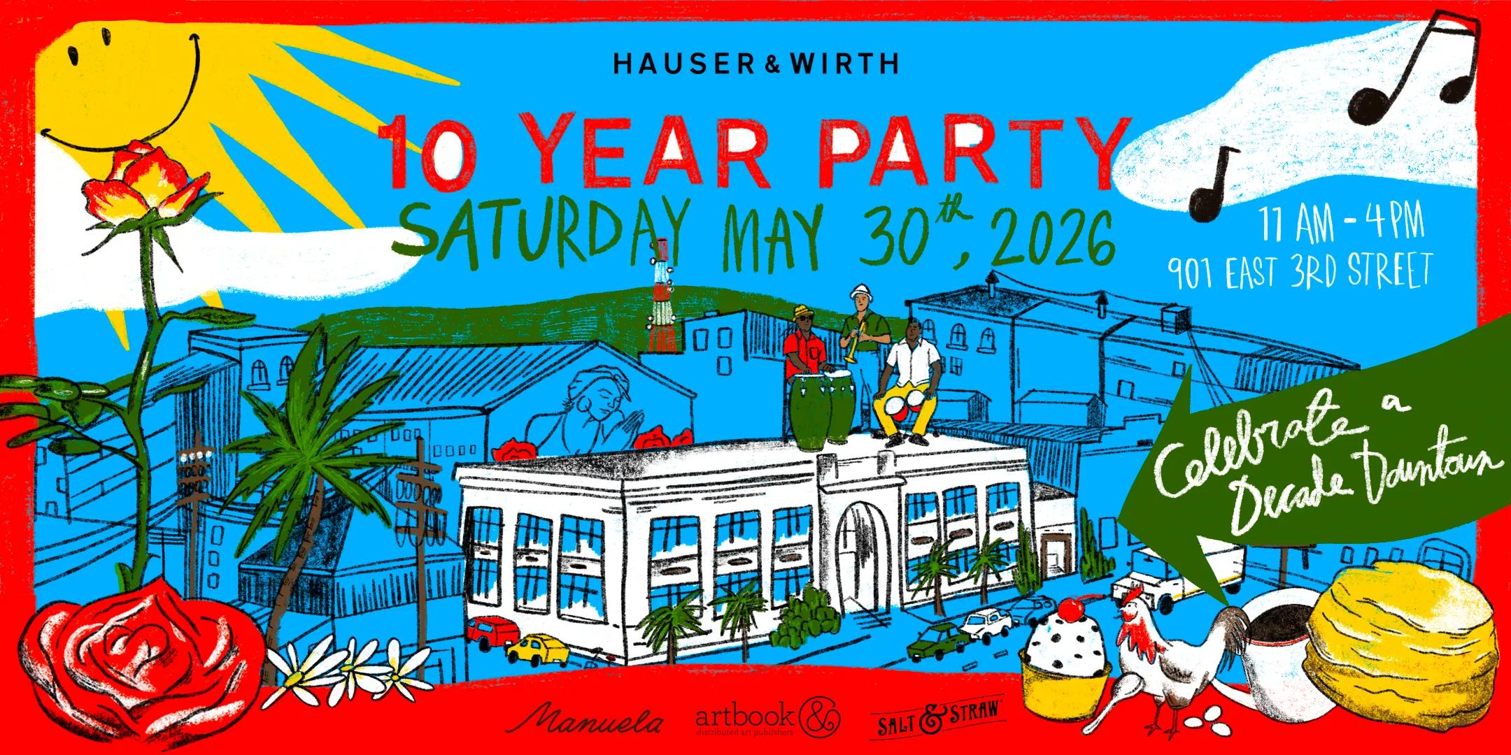Image for exhibition titled 10 Year Party: Celebrate a Decade Downtown