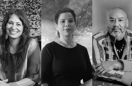 Thumbnail image for event called In Conversation: Firelei Báez, Jeffrey Gibson & Candice Hopkins at Cooper Union
