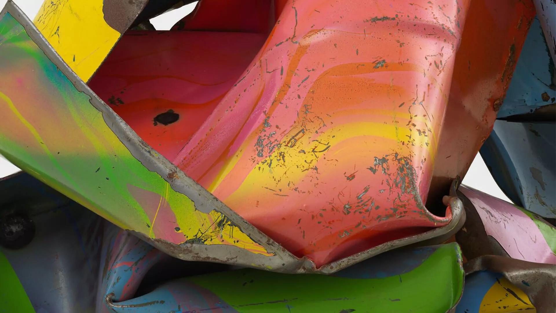 Hero image for exhibition titled John Chamberlain