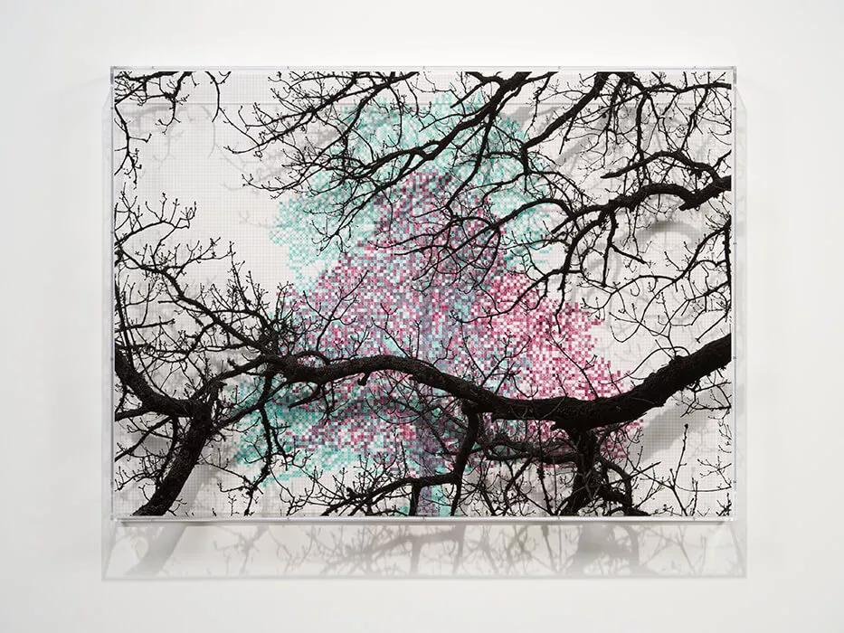 Thumbnail image for exhibition titled Numbers and Trees: London Series 2, Tree #2, Compter Passage