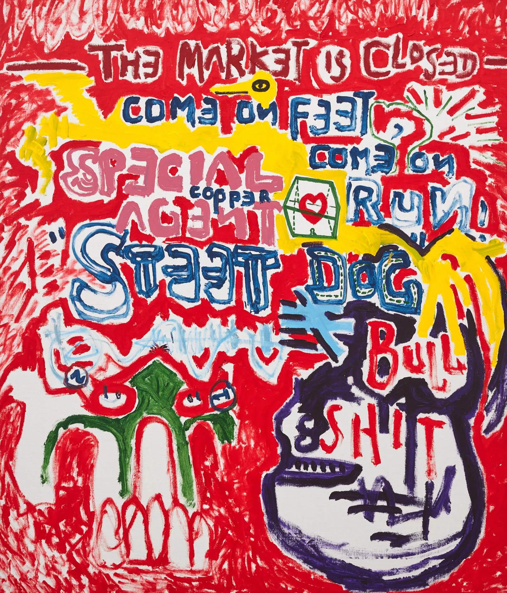 Image for exhibition titled The Market Is Closed