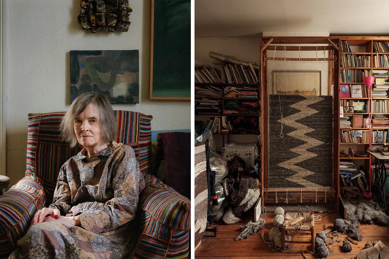 Hero image for event titled Opening Reception: ‘Rachel Scott. weaving my world’