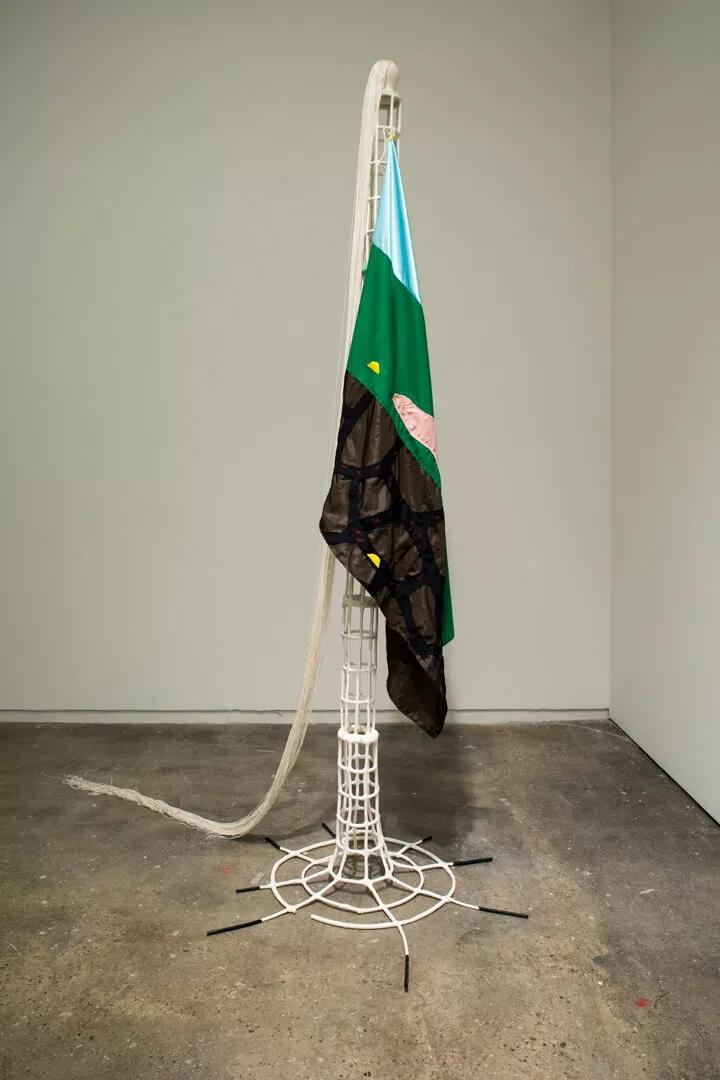 Image for exhibition titled The Standing Flag On The Moon