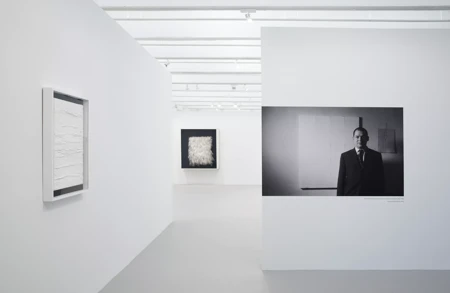 Thumbnail image for event called Piero Manzoni ‘Materials of His Time’ and ‘Lines’ Exhibition Walkthrough
