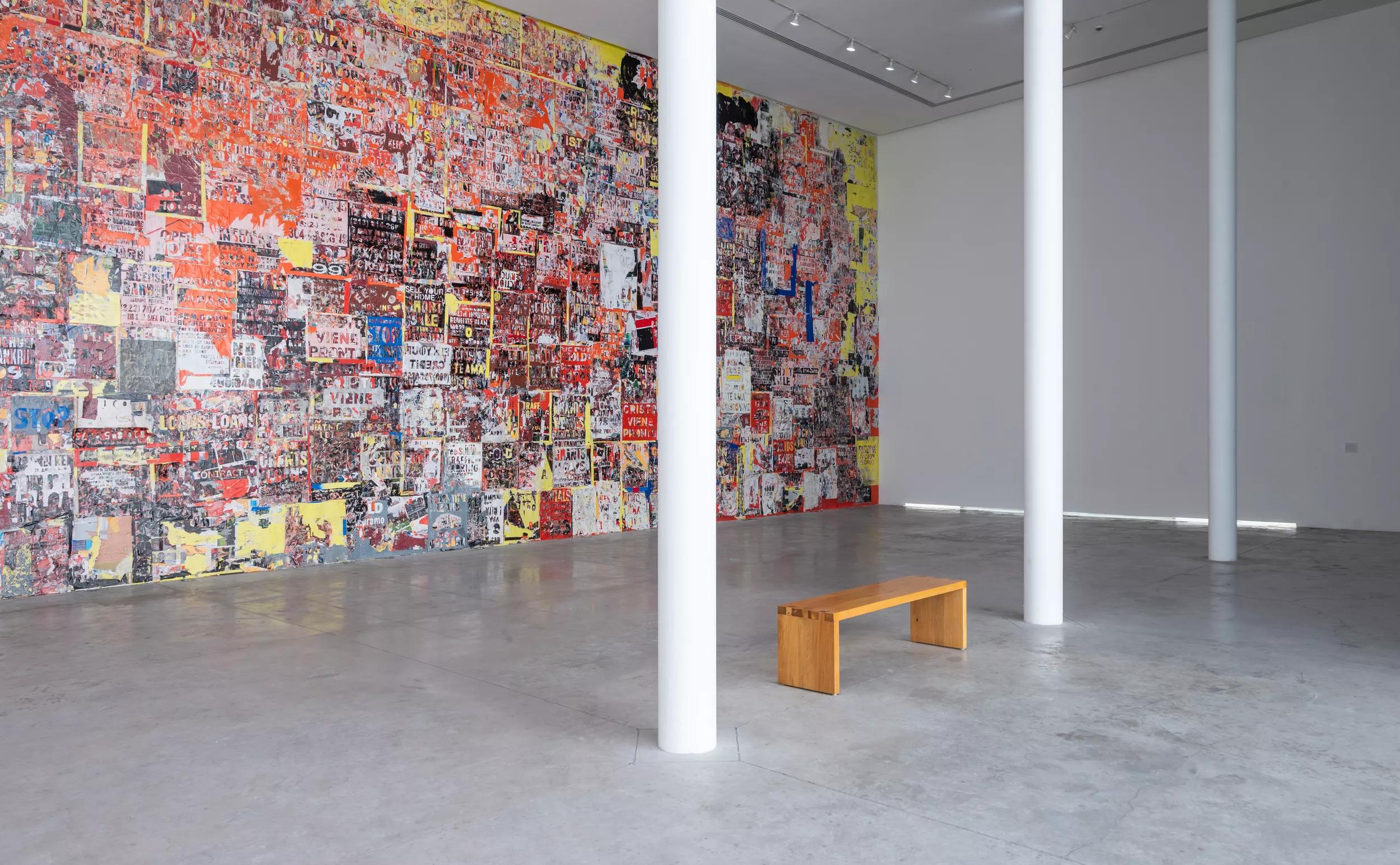 ‘Mark Bradford. The Underdogs’ at Museo de Arte de Zapopan, Guadalajara, Mexico