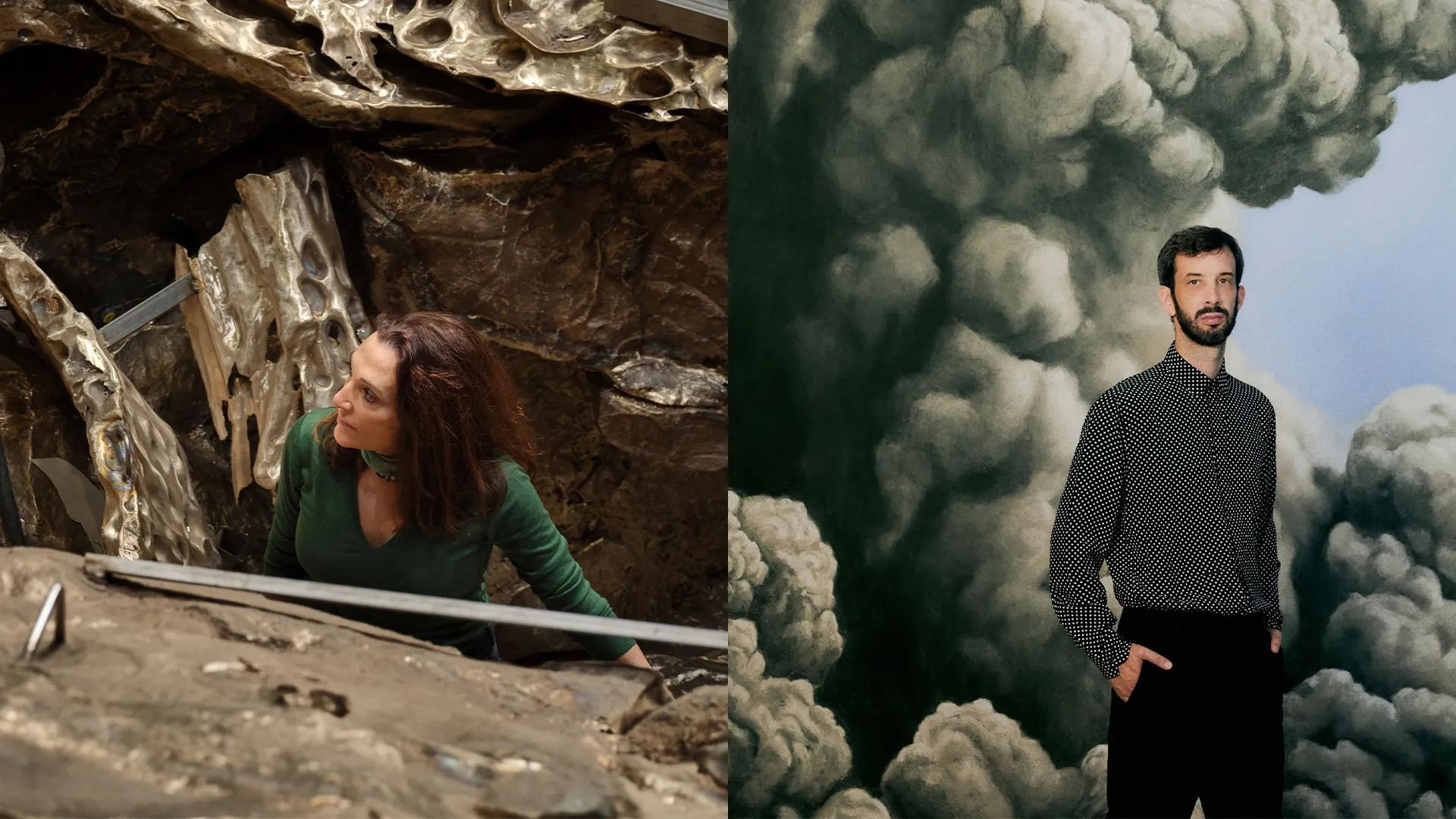 Hero image for event titled Opening Reception: ‘Cristina Iglesias. The Shore’ and  ‘Nicolas Party. Clotho’