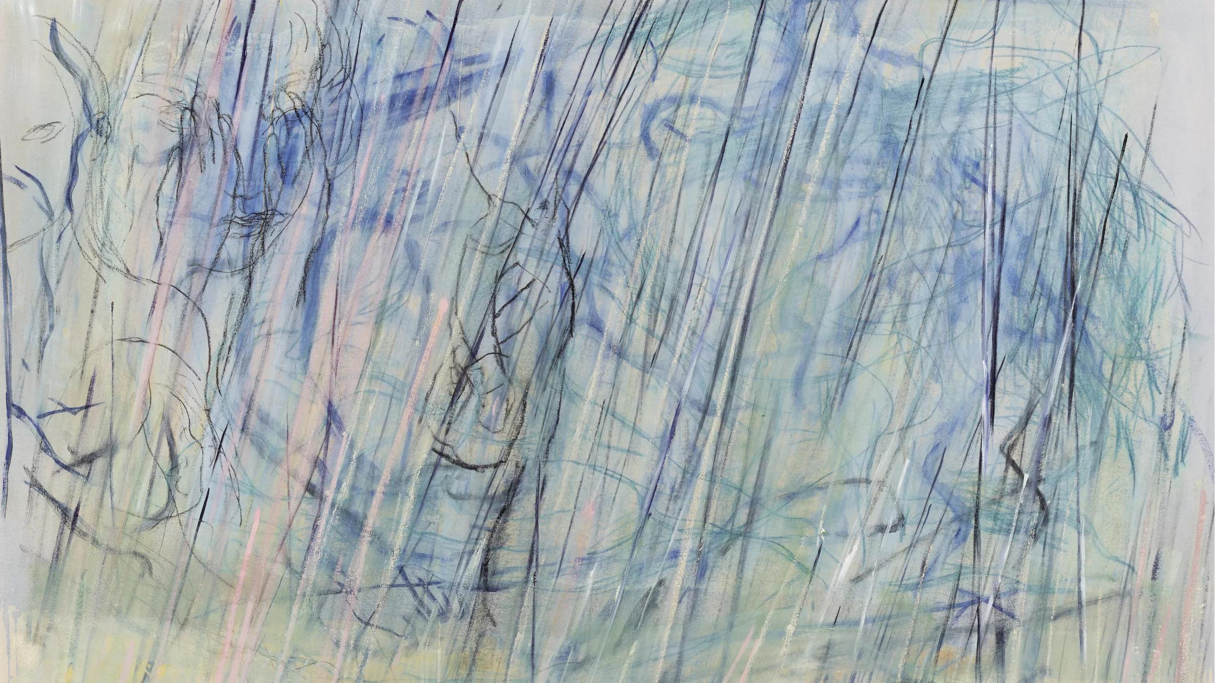 Image for exhibition titled Rita Ackermann<br>Manna Rain